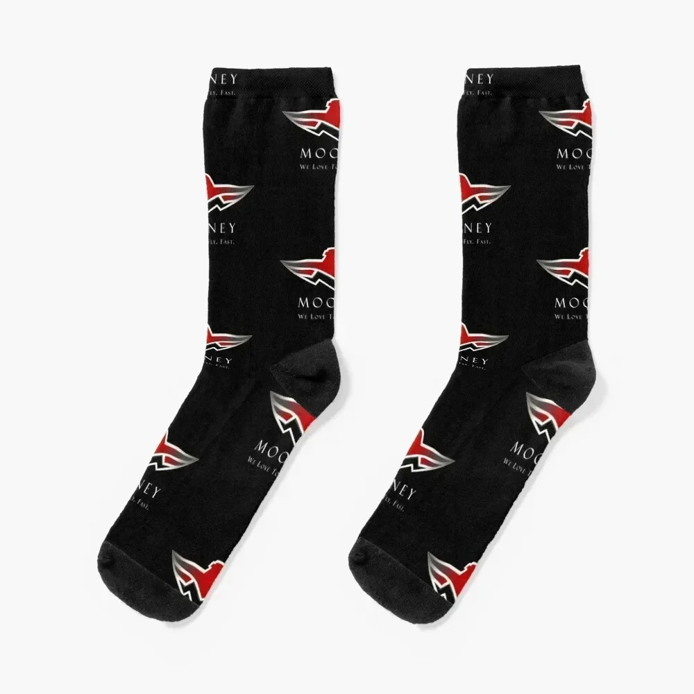 

Mooney Aircraft Socks funny gifts shoes crazy with print Socks Women Men's