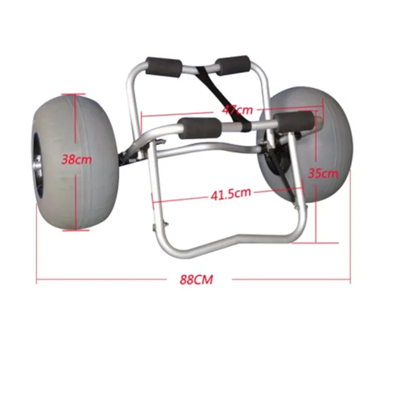 Hot Sale Handleiding Trailer Roeiboottrailer Surfplank Paddleboard Strandboottrailer Handtrekgereedschapswagen