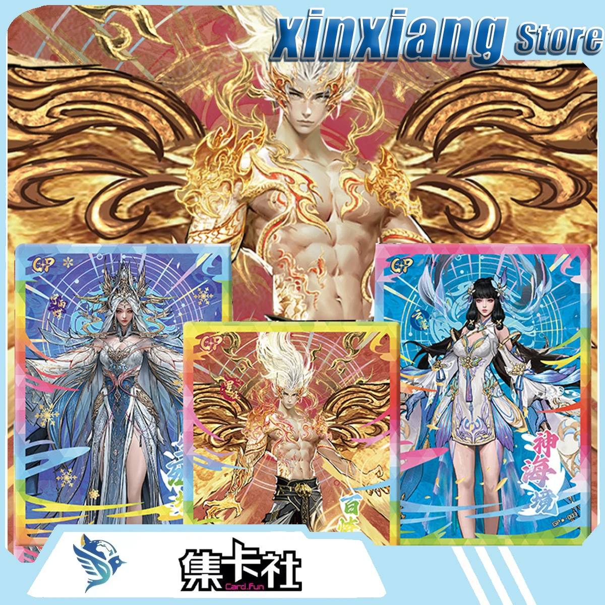 tarjetas-coleccionables-oficiales-de-card-fun-edicion-de-coleccion-deluxe-apotheosis-tarjetas-de-intercambio-coleccionables-articulos-perifericos-de-anime-tianqiong-juguetes-de-regalo-sorpresa