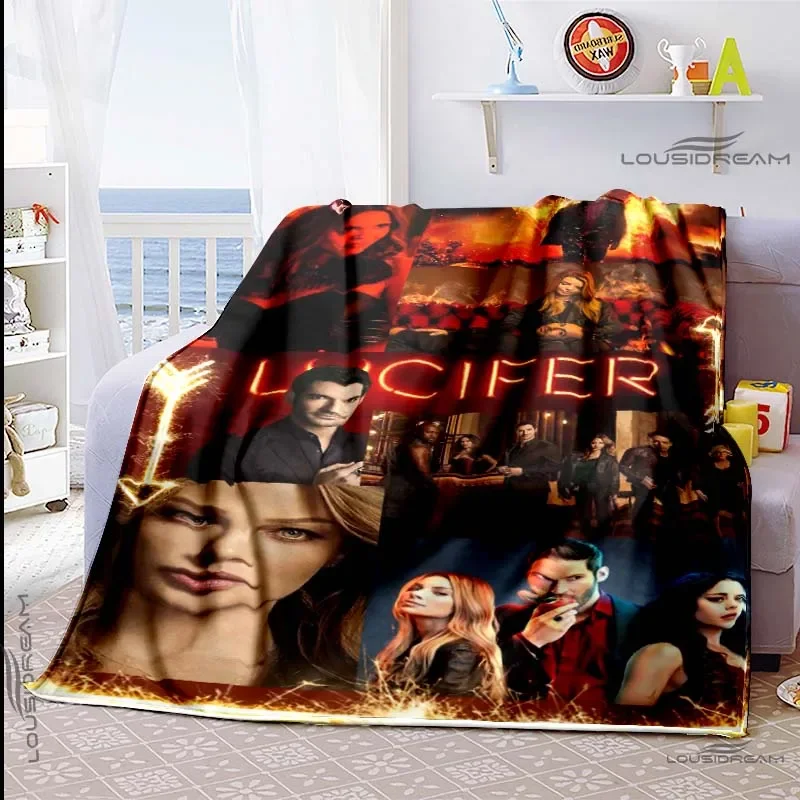 Devil Detective Blanket Demon Lucifer Drama Series Blanket This is My Watching Blanket Bedspread Sofa Warming Cover