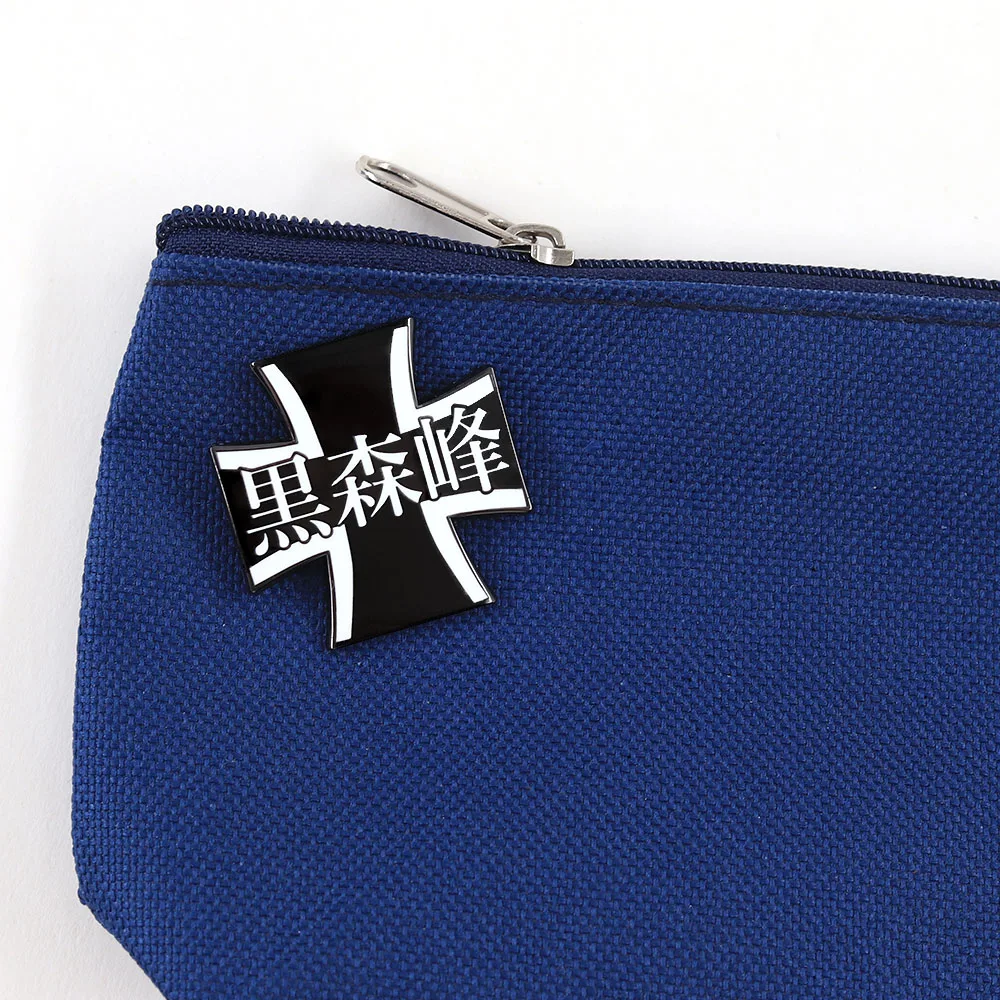 Anime Girls und Panzer Emaille-Pins Kuromorimine & BC Freedom Academy Schulemblem Abzeichen Metallbrosche Cosplay Schmuck Geschenk für F – Detail 15