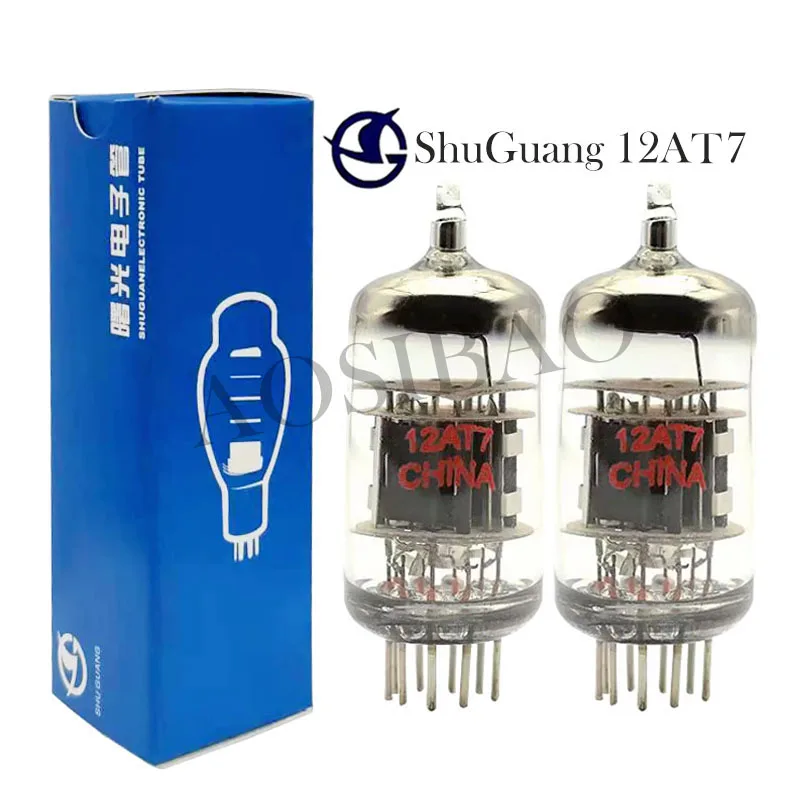 ShuGuang Vacuum Tube 12AX7 ECC83 12AU7 ECC82 12AT7 ECC81 EL84 12AX7B Tube Audio Valve For Amplifier Kit DIY Preamplifier Genuine