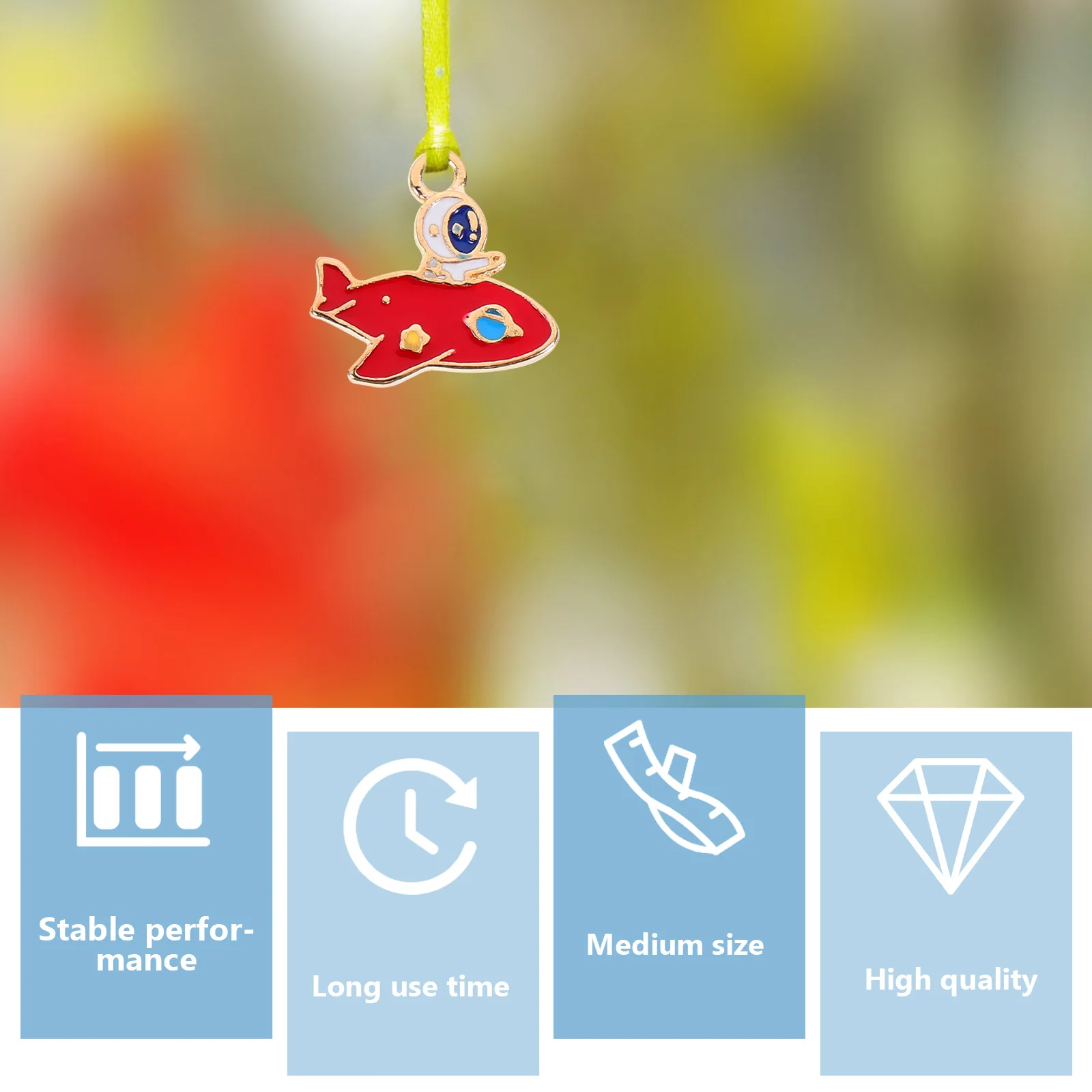 

20pcs DIY Pendant Accessories Astronaut Craft Jewelry Alloy Mini Reveal Charms Make Unique Gifts Cartoon Shape