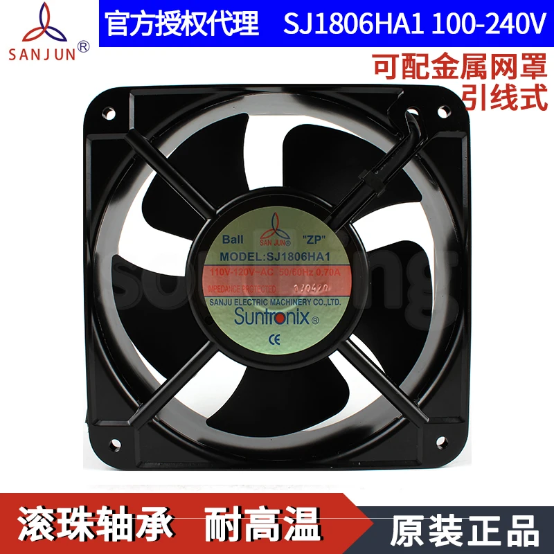 

NEW Suntronix SAN JUN SANJUN SJ1806HA1 110/120V 0.70A 18065 system enclosure Axial cooling fan