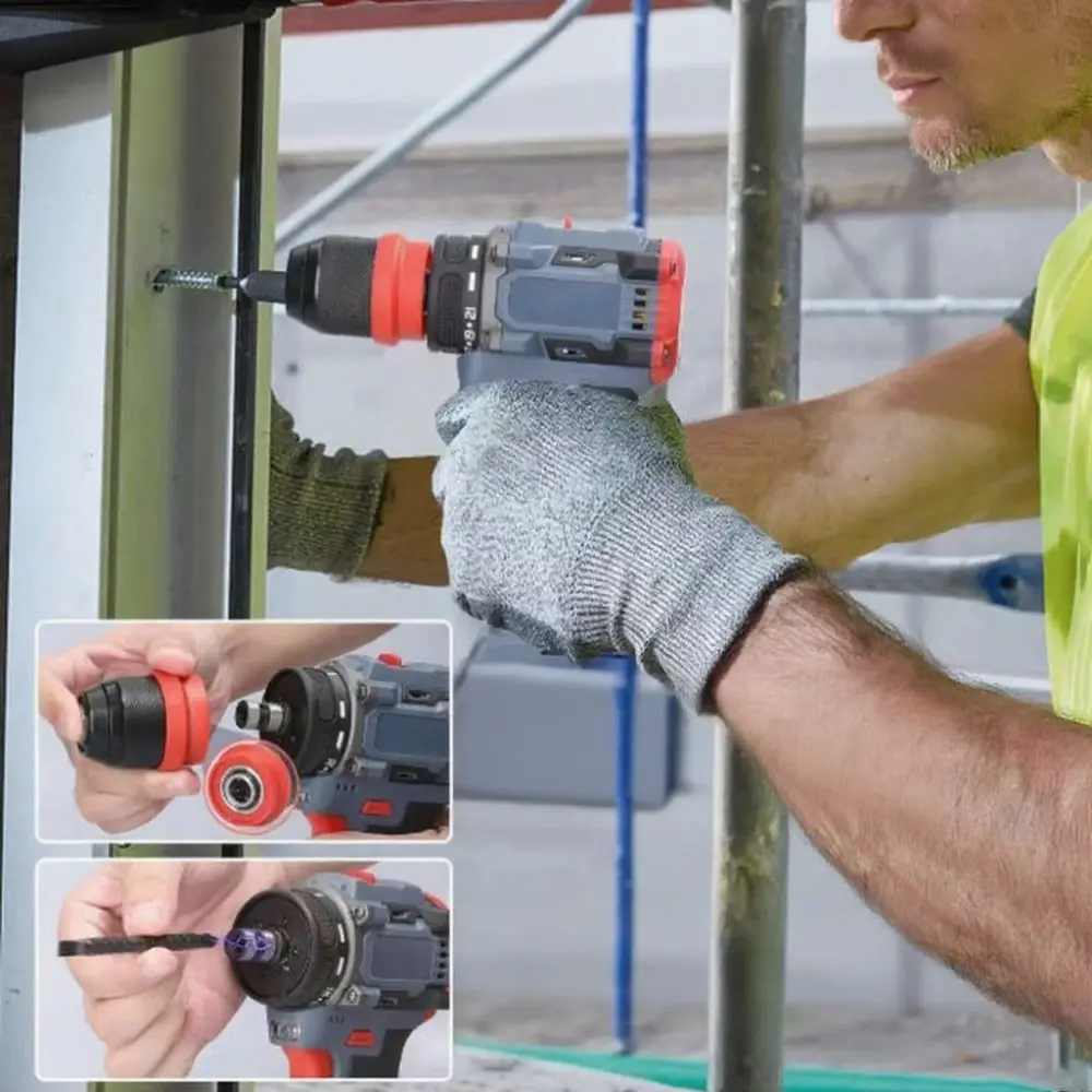 แรงบิด 2in1 สว่านลิเธียมไขควงไฟฟ้าแบบชาร์จไฟกําลังสูงการออกแบบที่ใช้งานได้จริงแปรงมอเตอร์ไขควงไร้สาย