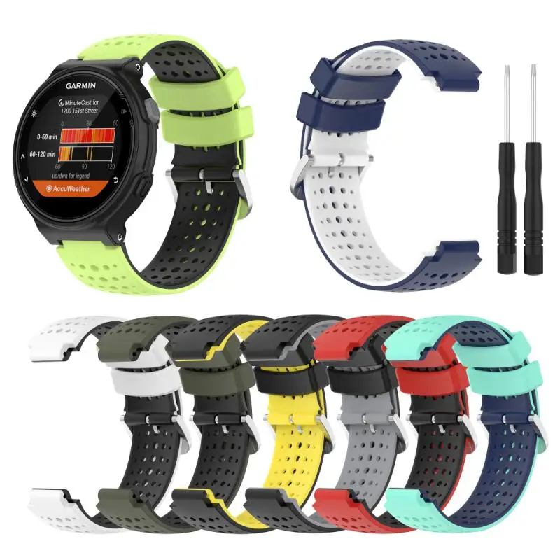 

Silicone Strap for Garmin Forerunner 220 230 235 620 630 735XT Wristband Replacement Bracelet Strap for Garmin Forerunner