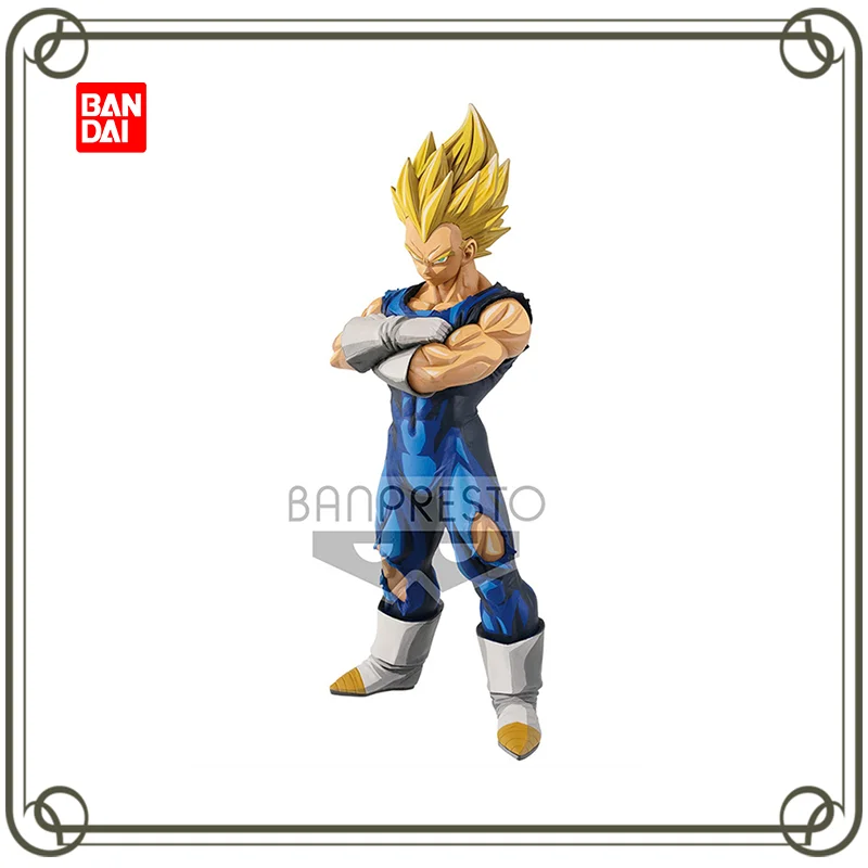 

BANDAI Anime Dragon Ball Grandista Super Saiyan Vegeta IV Cartoon Color Doll Model Action Figure Collection Kids Gift Toys