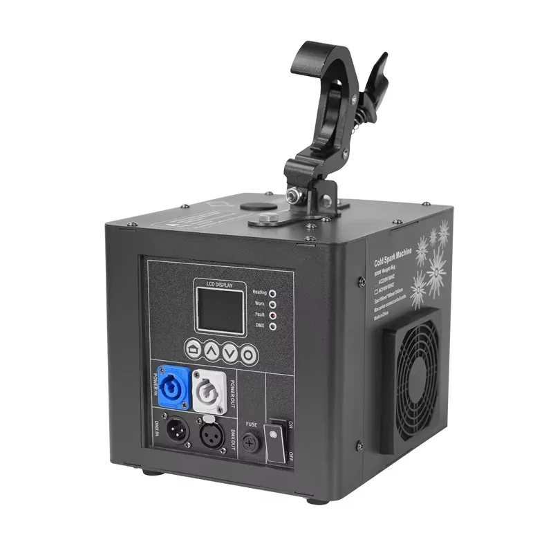 800W Cold Spark Machine DMX512 DJ Equipment Inverted Hanging Upside Down Cold Flame Sprayer for DJ Disco Party Stage