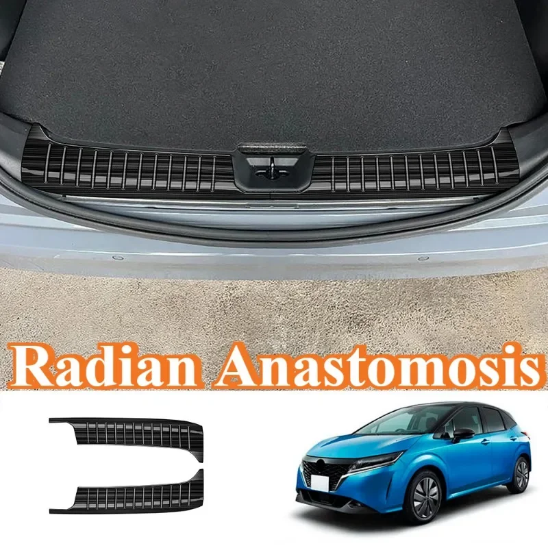 

Car Stainless Steel Trunk Rear Guard Scratch Resistant Trim Accessories for 2020 Nissan E13 AURA Series