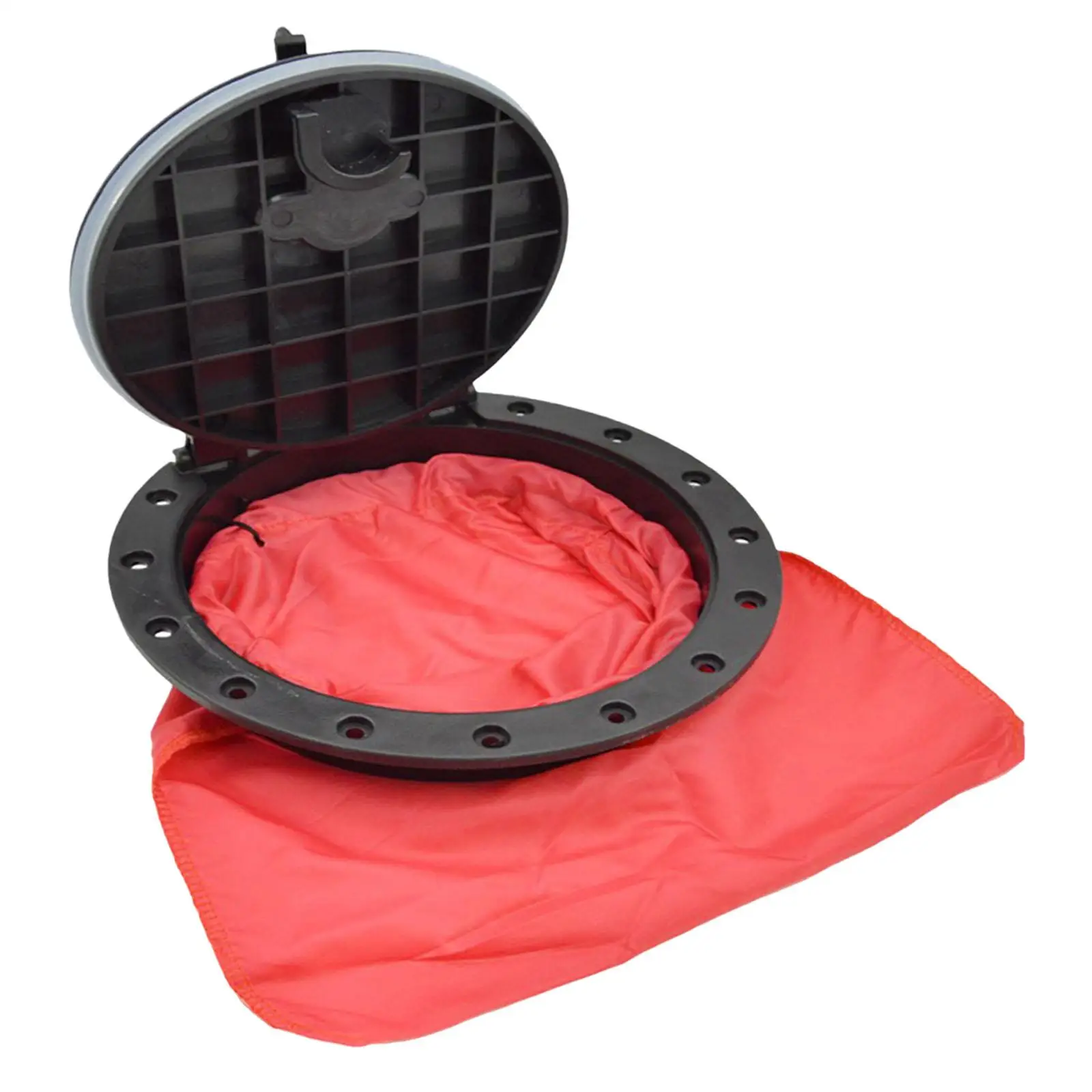 

Marine Grade Kayak Deck Plate Hatch Cover with Storage Bag Easy to Install for Boat Parts and Fishing Kayak