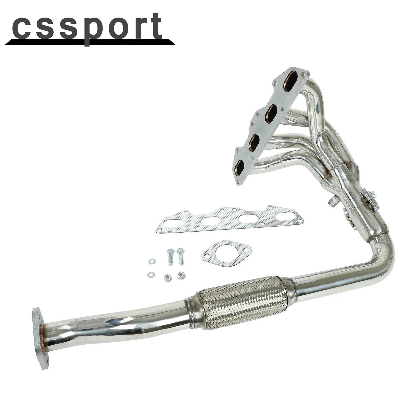 

Stainless Auto Exhaust Headers For 1995-1999 Mitsubishi Eclipse 2.0L
