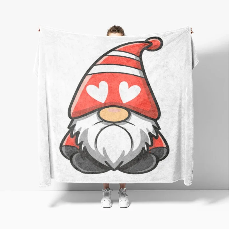Home Decoration Sofa Blanket Bedspread Bed Fluffy Soft Blankets Decor Plaid Modern Morandi Winter Merry Christmas