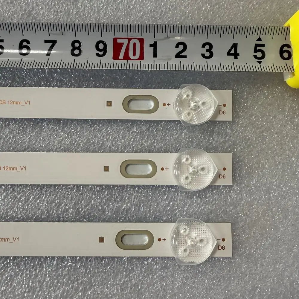 LED شريط إضاءة خلفي ل 4017ST2 HRS SQY39.5A114 3X6 2 واط MCPCB 12 مللي متر V1 BBK 40LEM 1071FTS2C RCA RT4038 V400HJ6 PE1 AE 0110478 #4