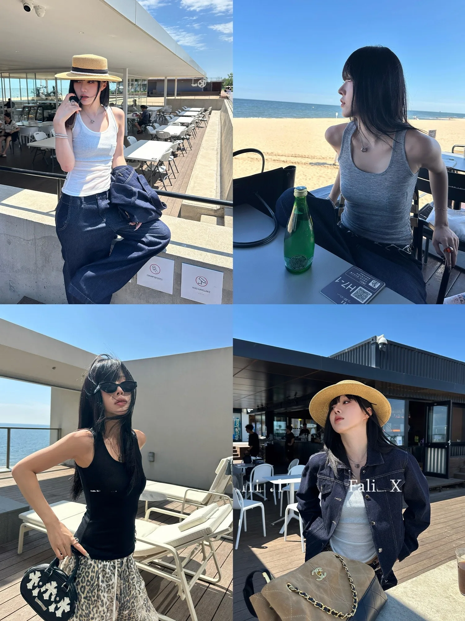 

Женский летний тонкий универсальный базовый жилет Falin X с U-образным вырезом, без бретелек, свободного кроя, из полиэстера, с оригинальным дизайном.