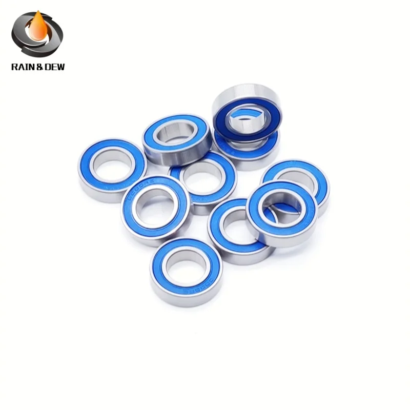 6PCS 6800-2RS Bearing 10x19x5 MM ABEC-7 10 19 5 6800RS Metric Thin Section Ball Bearings For Bicycle Hub Front Rear Hubs Wheel