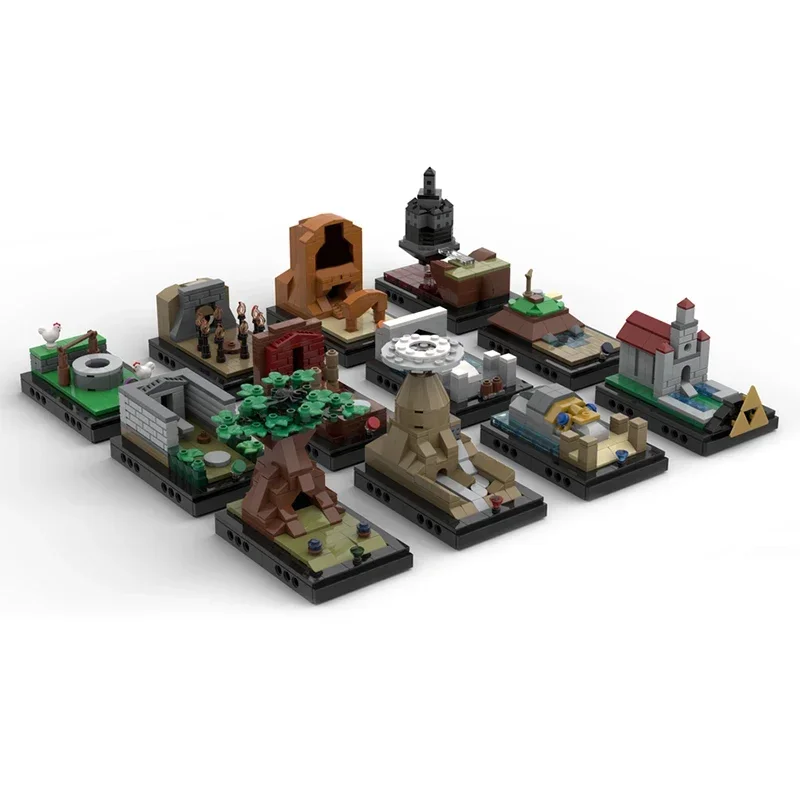 Populaire Game Model Moc Bouwstenen Strange Dark Dungeon Technologie Modulaire Blokken Geschenken Kerst Speelgoed DIY Sets Montage