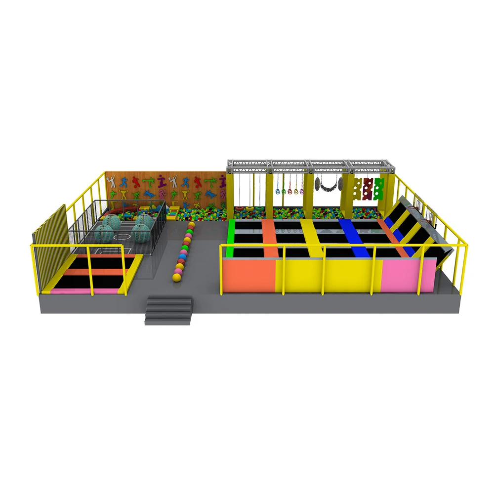 Unleash the Bouncer in You with Our Modern Feature Rich Trampoline Park for Exhilarating Play