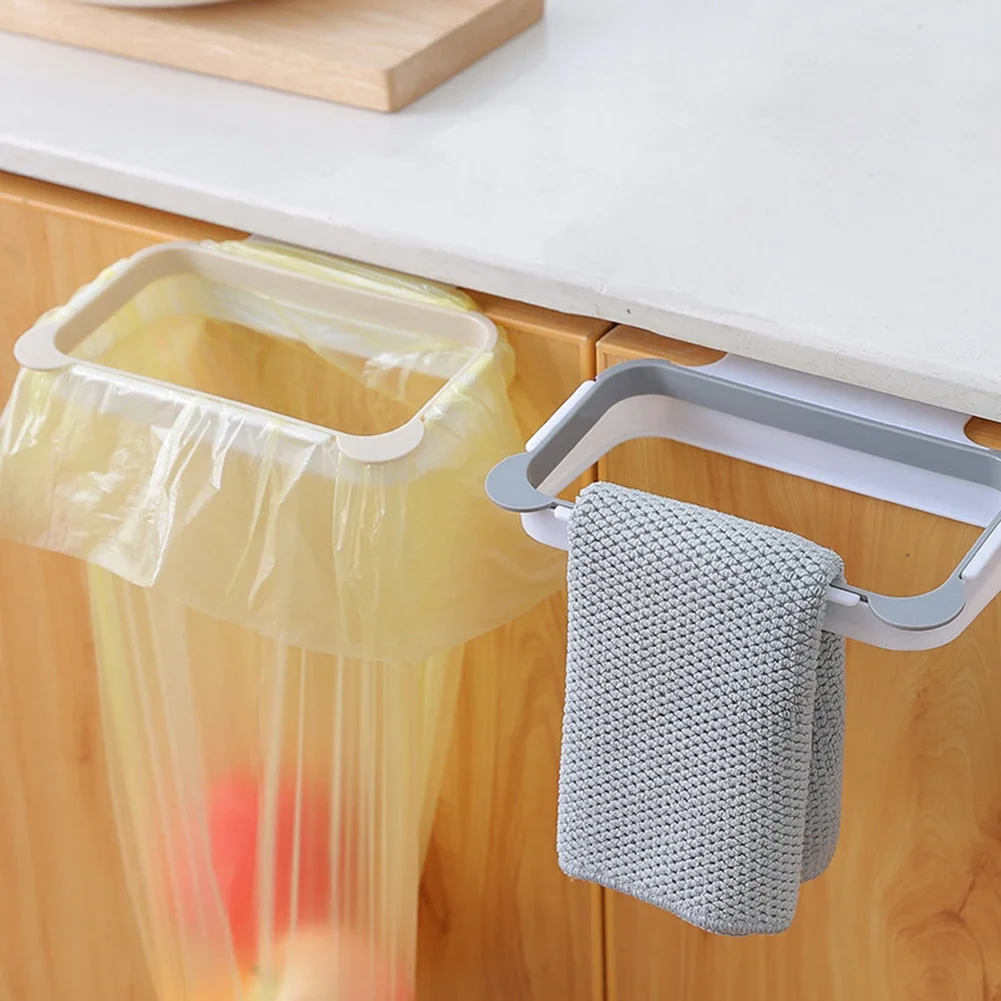 Kitchen Folding Trash Garbage Hanging Bag Bin Trash Bin Kitchen Dustbin Garbage Rubbish Bin Garbage Can Waste Bin for Kitchen