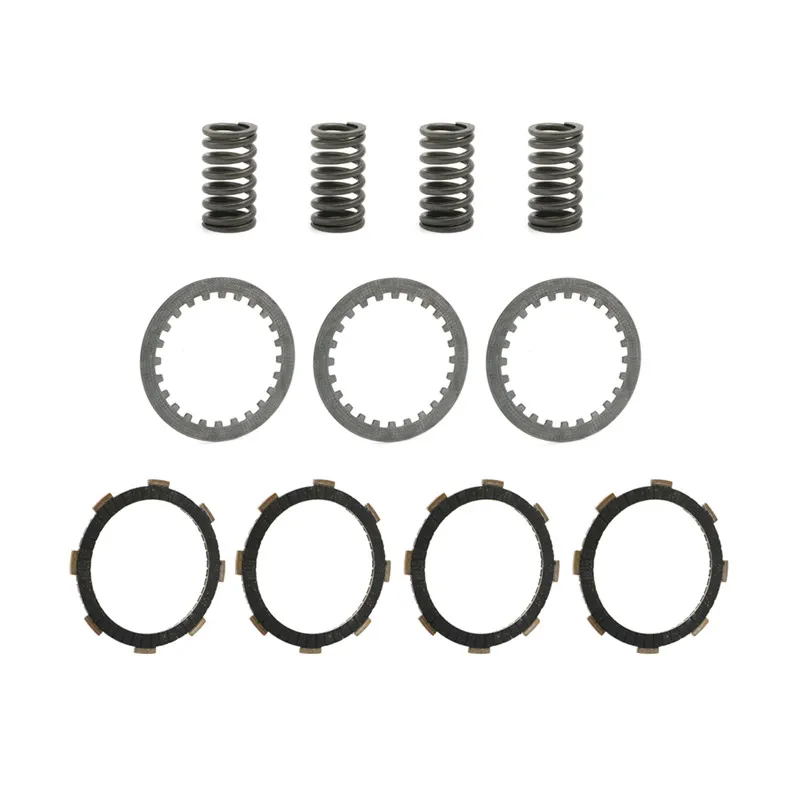 Clutch Plate Kit Friction Steel Plates Springs For Honda CRF80F CRF100F XR80R XR100R