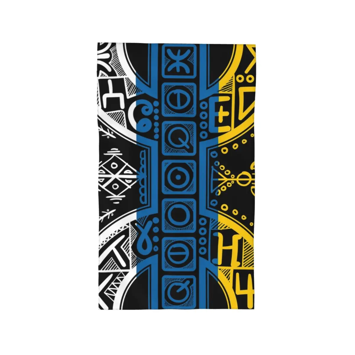 Bandera de Canarias con raíces de Yaz Amazigh, toalla bereber canaria orgullosa, toallas de baño de algodón para playa y piscina