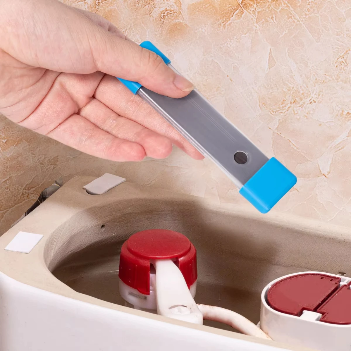 Toiletten-Reinigungsstab, magnetisch, zum Entfernen von Rost, keine Notwendigkeit, langlebig, schmutzfrei, Lebensdauer zu ersetzen, lange Reinigungsprodukte