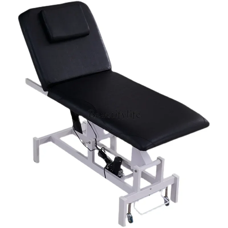 

Electric Physiotherapy Massage Couch Lifting Heating Automatic Facial Bed