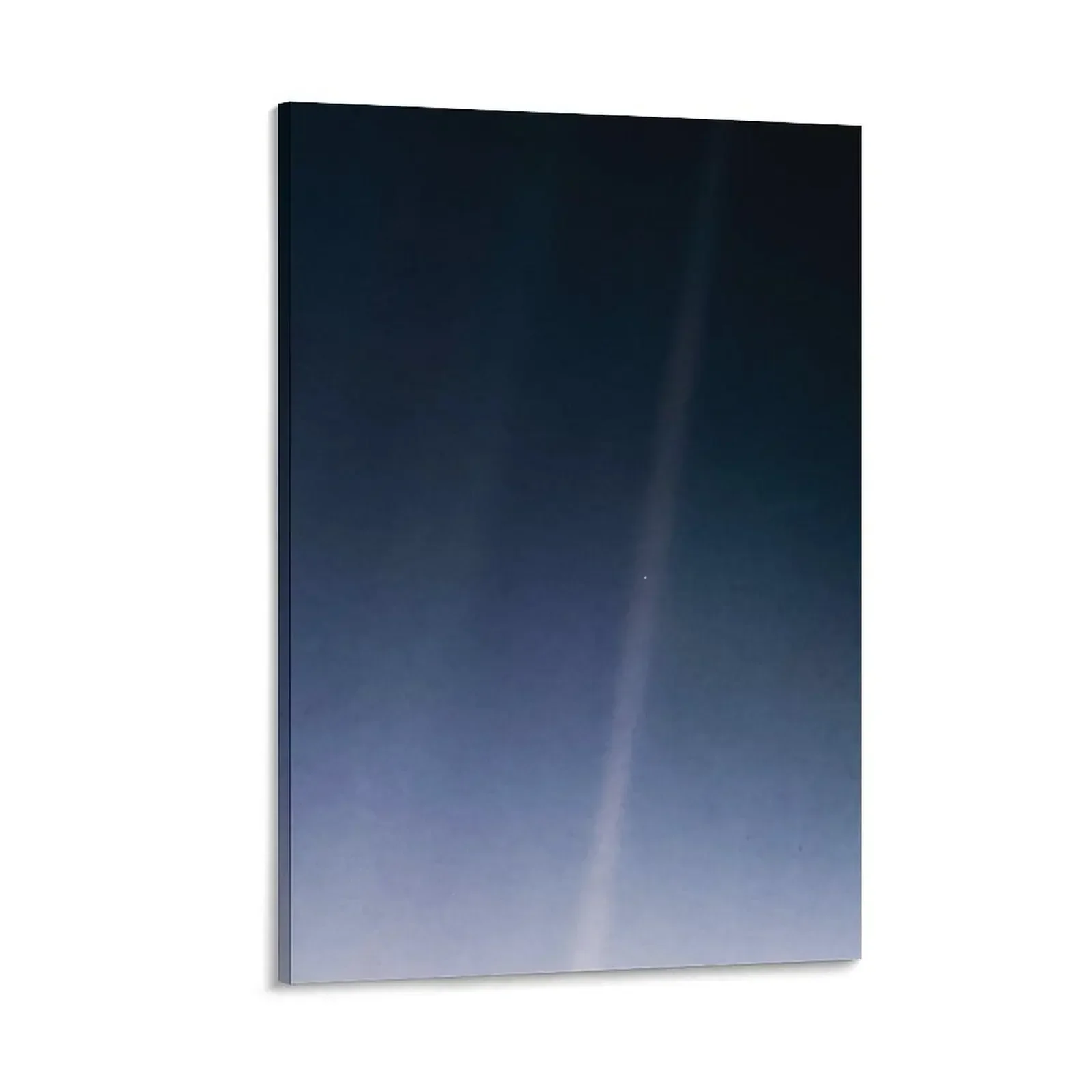 

Pale Blue Dot — Voyager 1  2020 revision Canvas Painting Decorative picture aesthetic room decoration wall decoration paintings