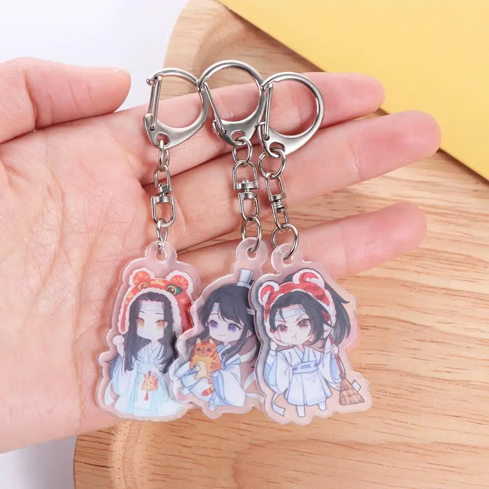 

Mo Dao Zu Shi Mo Dao Zu Shi Keychain Wei Wuxian Lan Wangji BL Anime Acrylic Keyring Acrylic Cartoon