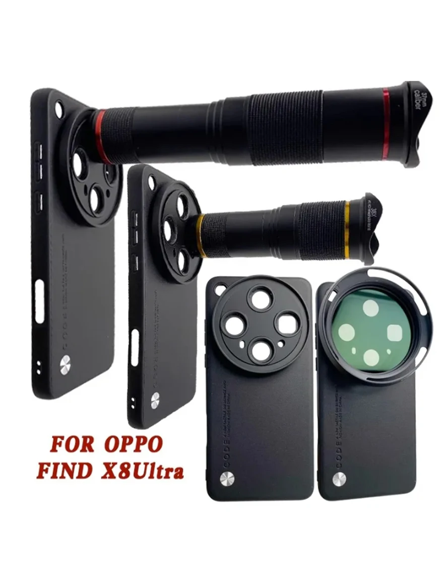 Obiektyw makro rybie oko CPL ND UV z adapterem pierścieniowym filtra do OPPO Find X8 Ultra Pro, interfejs gwintu 17MM i 67MM — zdjęcie produktu 7