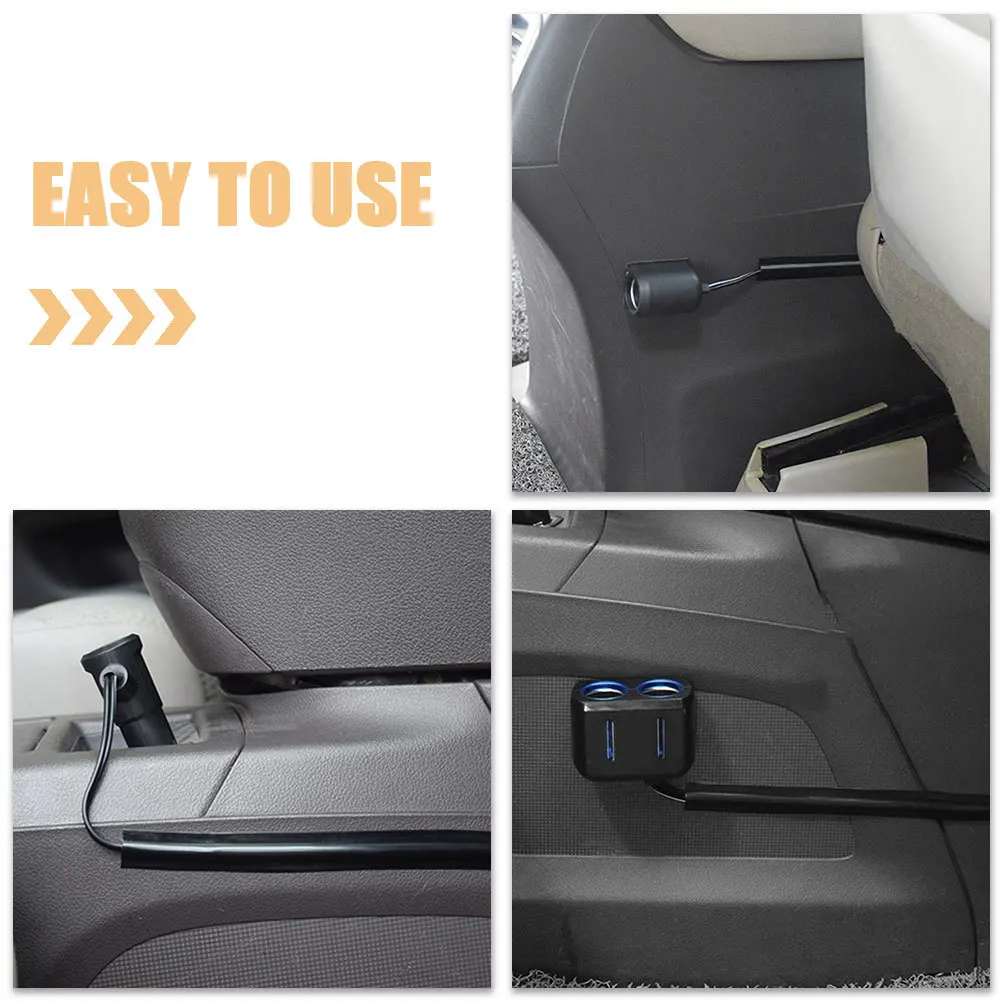 

8Pcs Cable Clips Adhesive Waterproof PVC Cord Holders for Car Interior Cable Management Wire Organizer Clamps Car Cord Clip