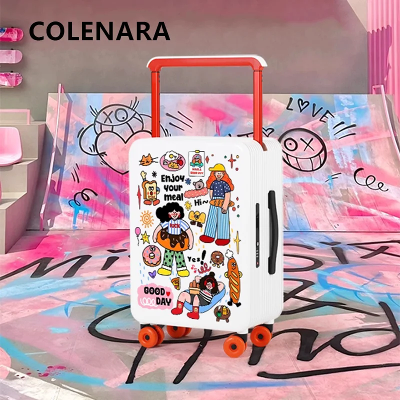 COLENARA High Quality Suitcase Lightweight Boarding Case 20
