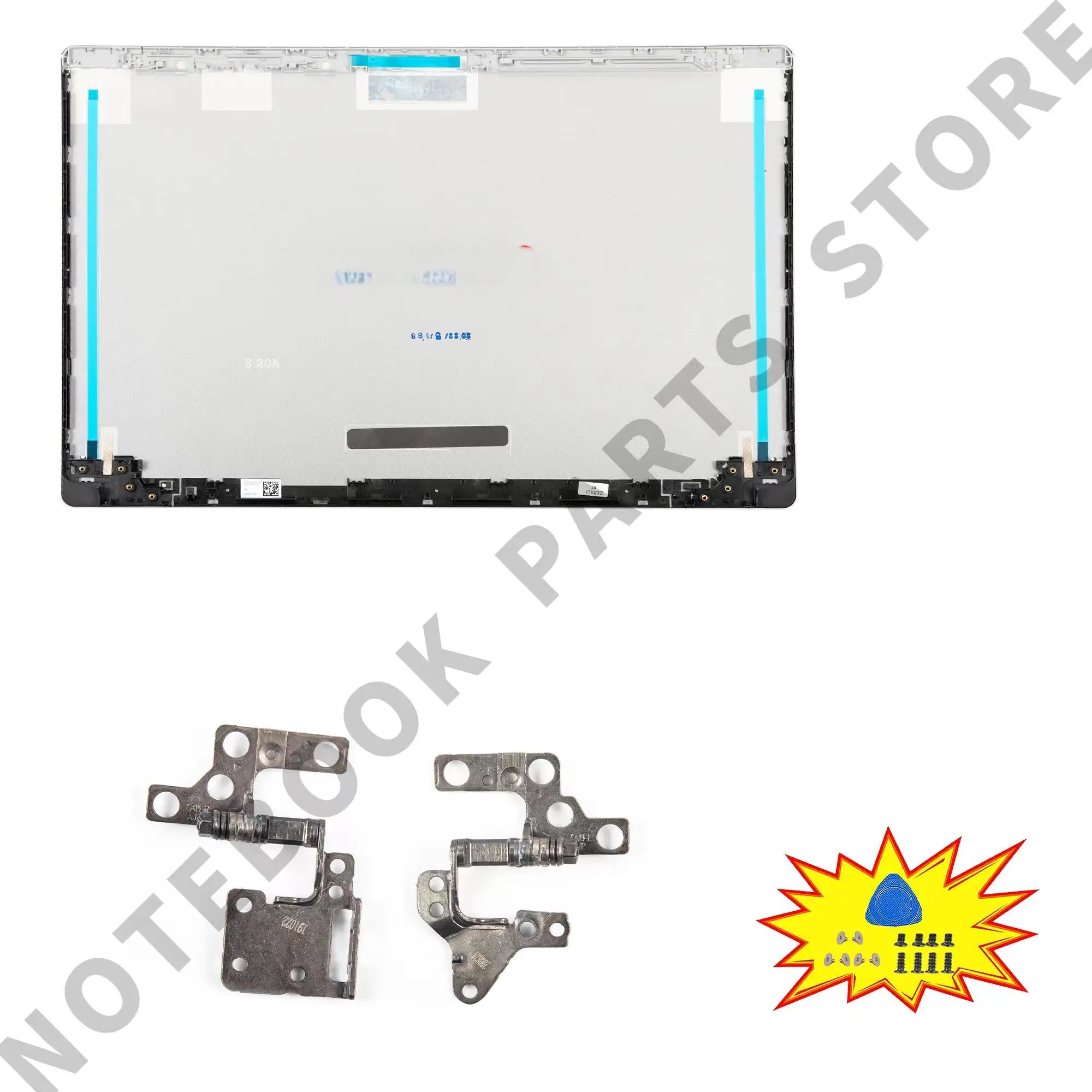 N18Q13 Parts For Aspire 5 A515-54 a515-53 A515-55 A515-55G S50-51 Rear Lid LCD Back Cover Hinges Laptop Cover Repair Aluminium
