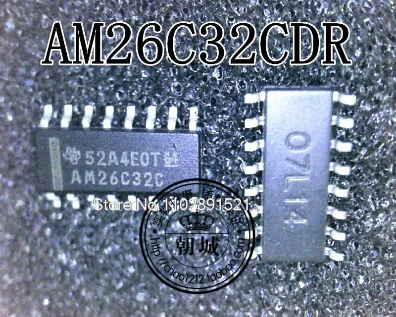 10PCS/LOT  AM26C32CDR  AM26C32C  SOP16   1.