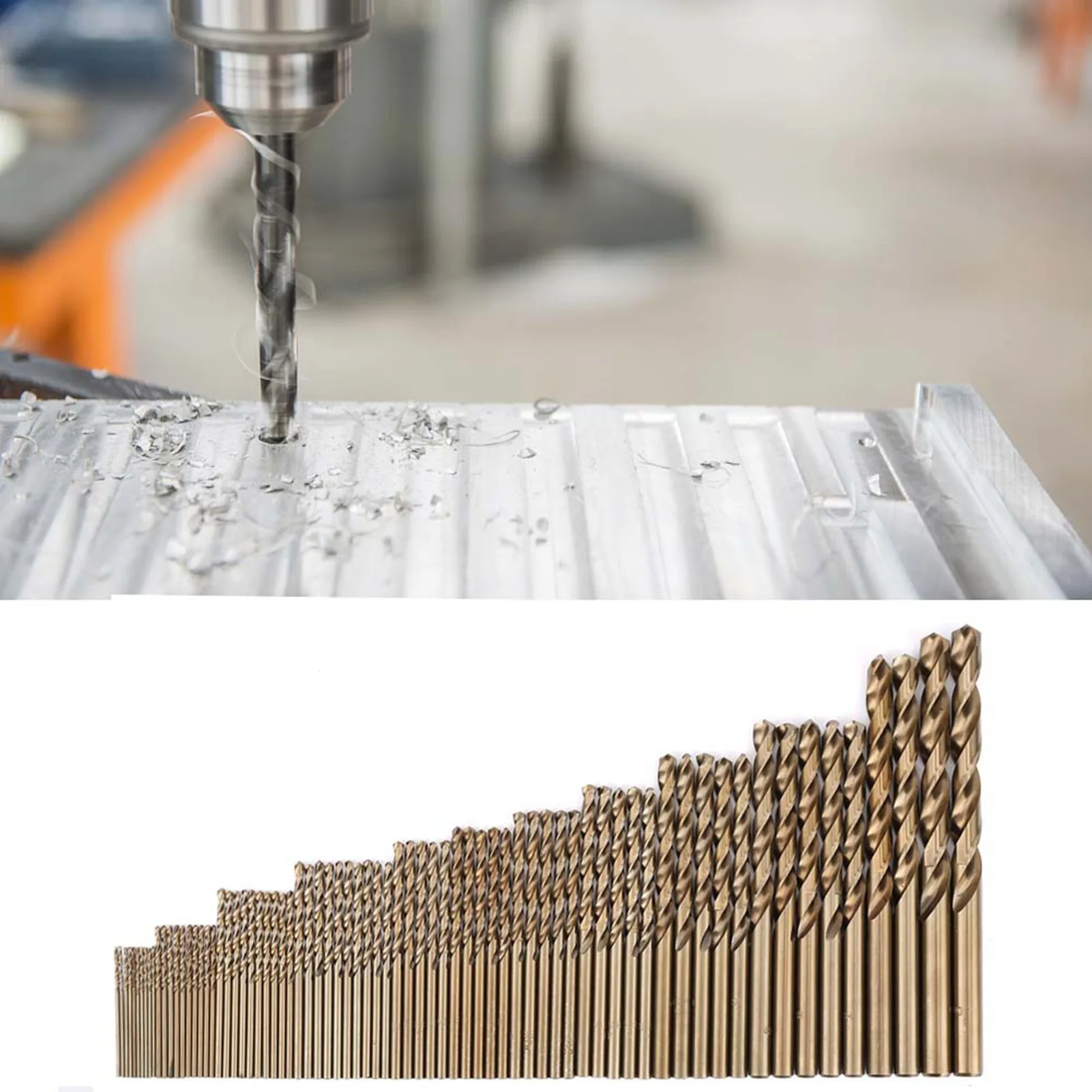 

Twist Drill Bit Drill Bit Set Twist Drills Bit Combination Tools(1.0-8.0mm)