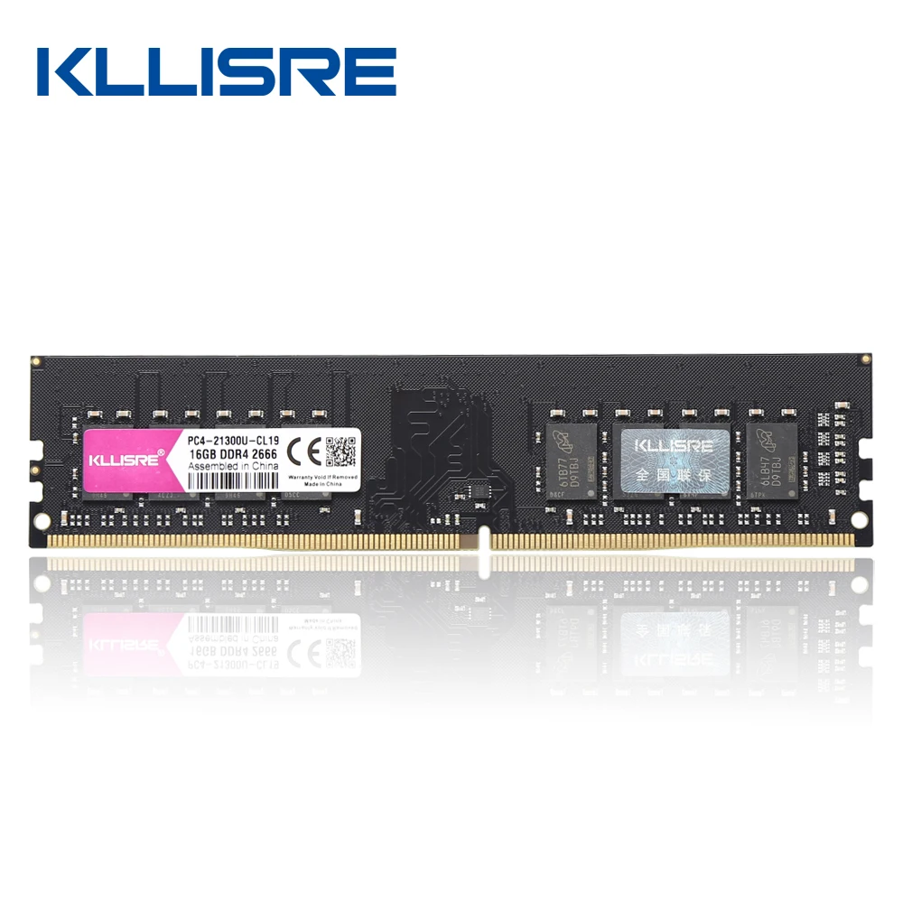 Kllisre DDR3 DDR4 8GB 16GB Ram 1600 2666 3200 Memory Desktop Dimm