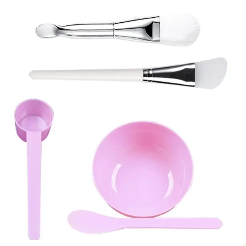 

Face Mask Mixing Bowl Set Silicone Face Mask Brush Soft Face Brushes