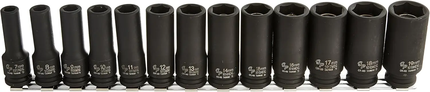 Impact socket set,‎Chrome Molybdenum Steel