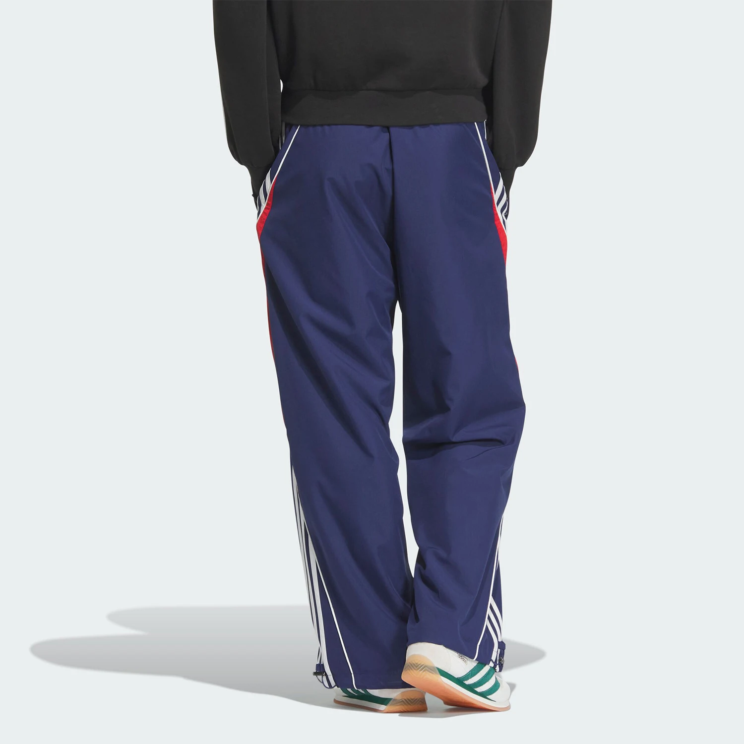 Adidas Official Men's Woven Sports Loose Patchwork Pants JN3791