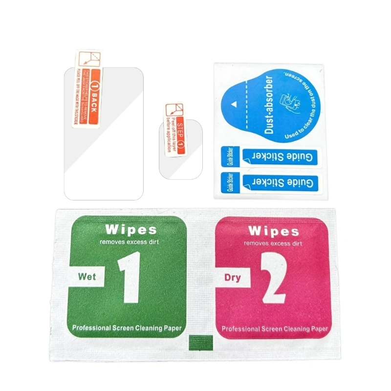 

F68B Clear Tempered Glass Protector for Pocket 3 LCD Display Hardness High Sensitivity Smooth Surfaces LCD Display Film