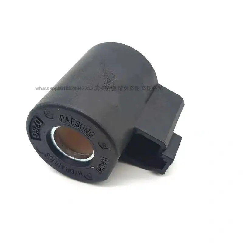 EC140D 16mmX48mm Excavator Solenoid Valve Coil 24V EC200D EC210D Solenoid Coil