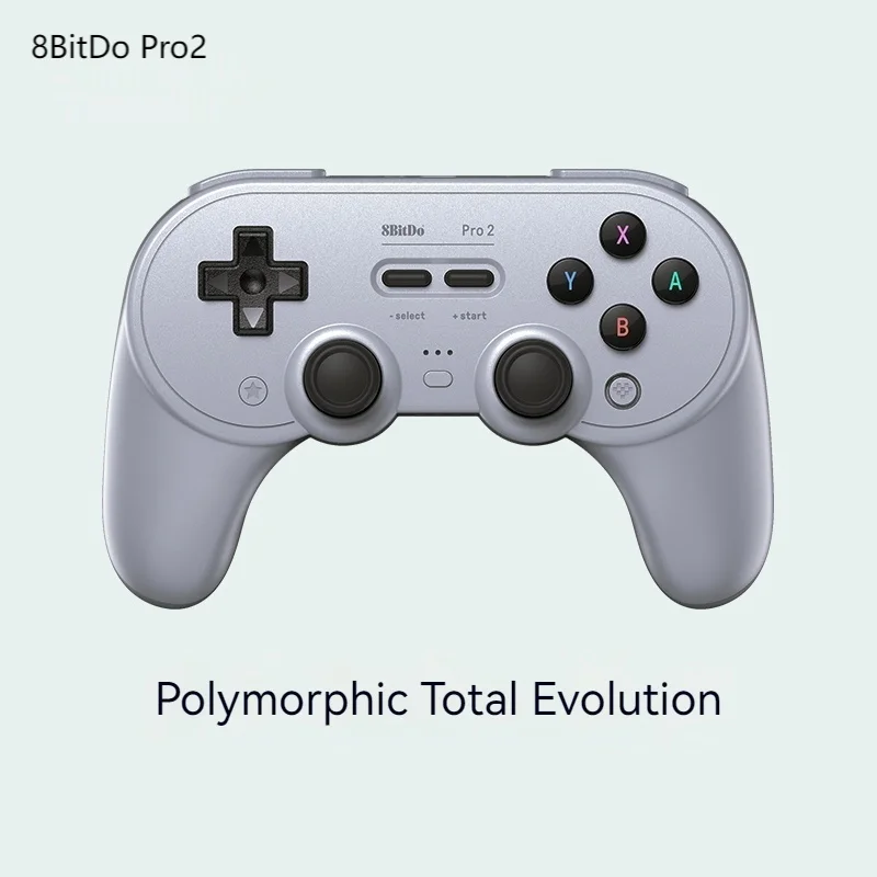 8bitdo Pro2 Wireless Bluetooth Gamepad Wired Connection Hall Joystick Linear Trigger Vibration PC Steam Gaming Controller Gifts