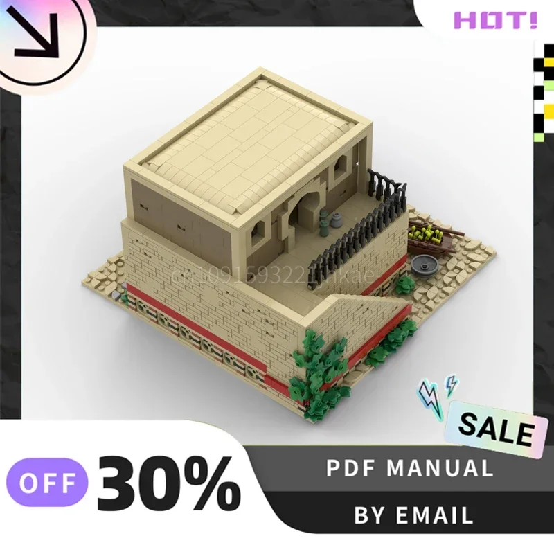 [2068 قطعة] مجموعة مكعبات بناء إبداعية مخصصة لمنزل MOC ألعاب تعليمية جذعية لتقوم بها بنفسك مجموعة نماذج البناء هدايا عيد الميلاد