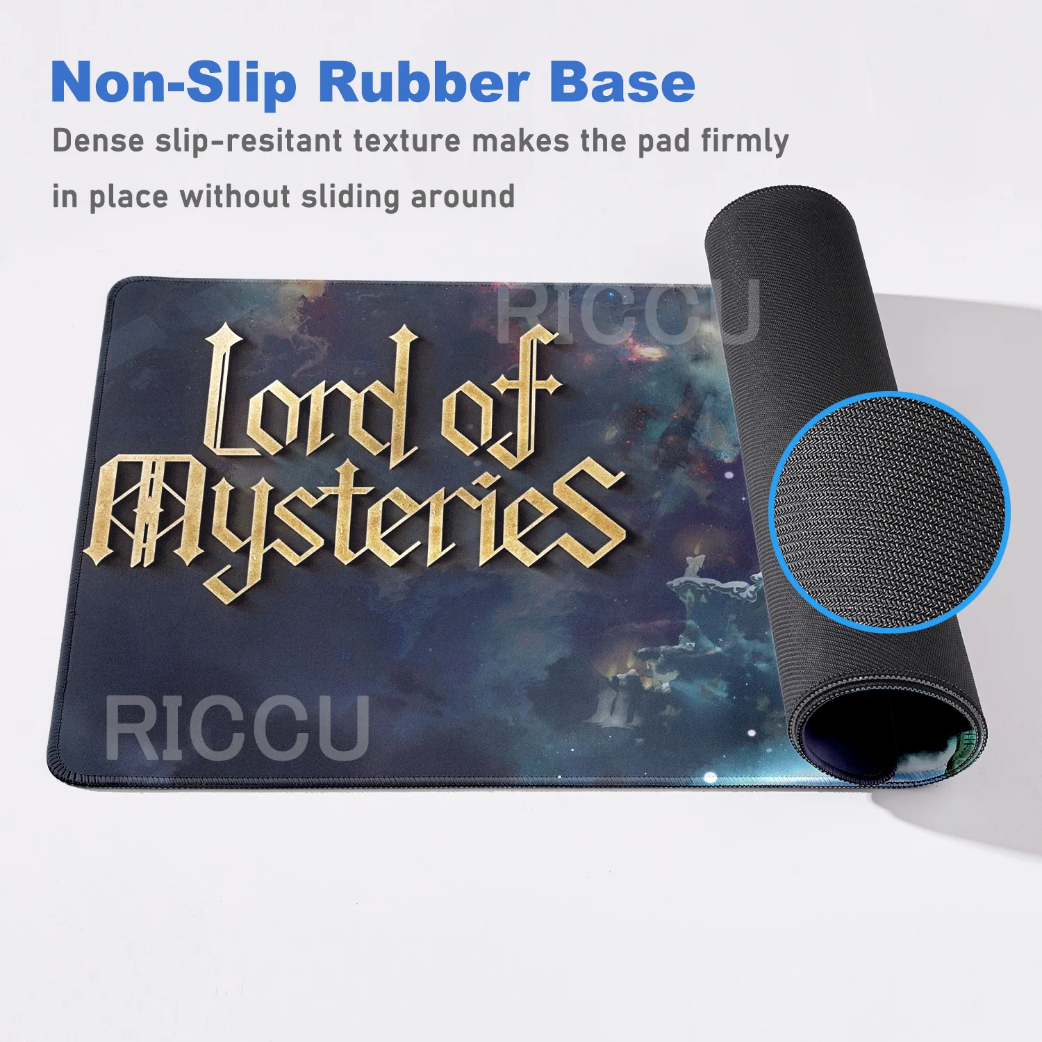 XXL 600x300mm Lord of the Mysteries Mouse Pad PC Gaming Accessories Keyboard Popular Anime HD Print Desk Mat Non Slip Mouse pads