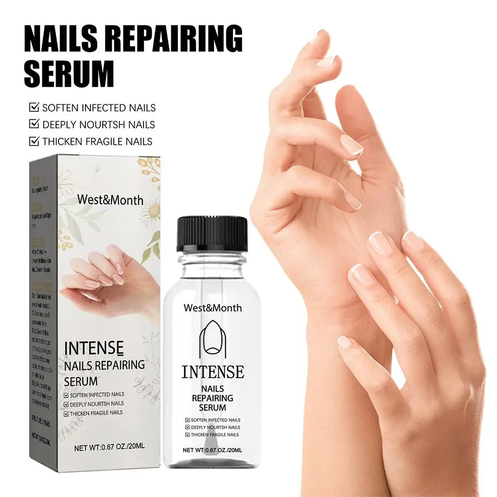 20ml Nail Fungus Treatment Essence Serum Care Serum Serum Cuticle Nails Hand Gel Anti-Infect Removal And Fungal Repair Care Q6M7