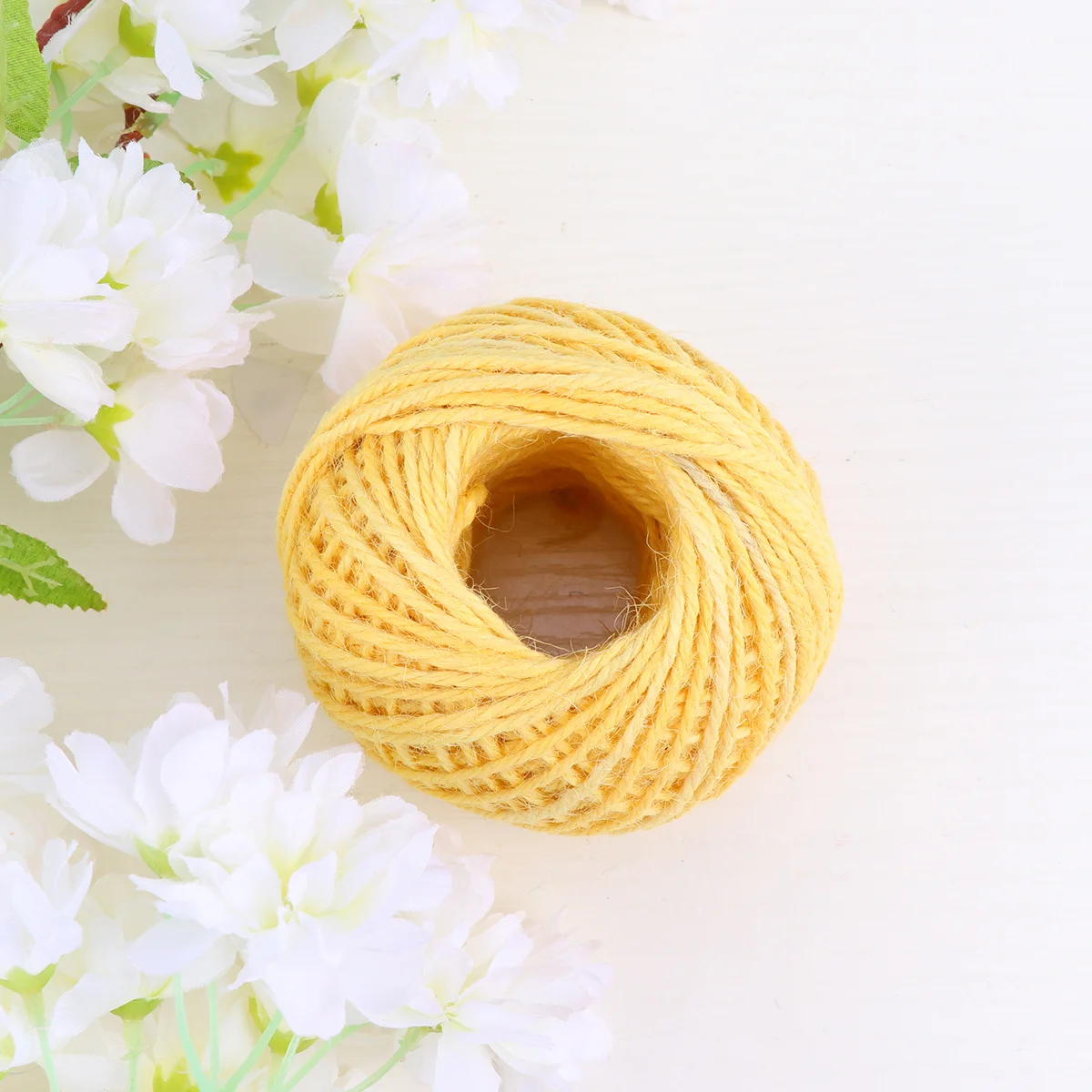 

Jojofuny 1 Roll Jute Twine Colored Rope for Crafts Brown Molding Tags Handmade Label Cord