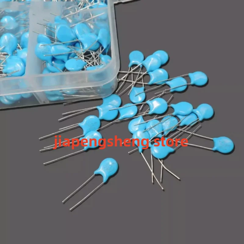 Condensatore ceramico 1kv2kv3kV set 15 tipi di condensatori pacchetto 103 102 porcellana magnetica scatola ad alta tensione 3000v