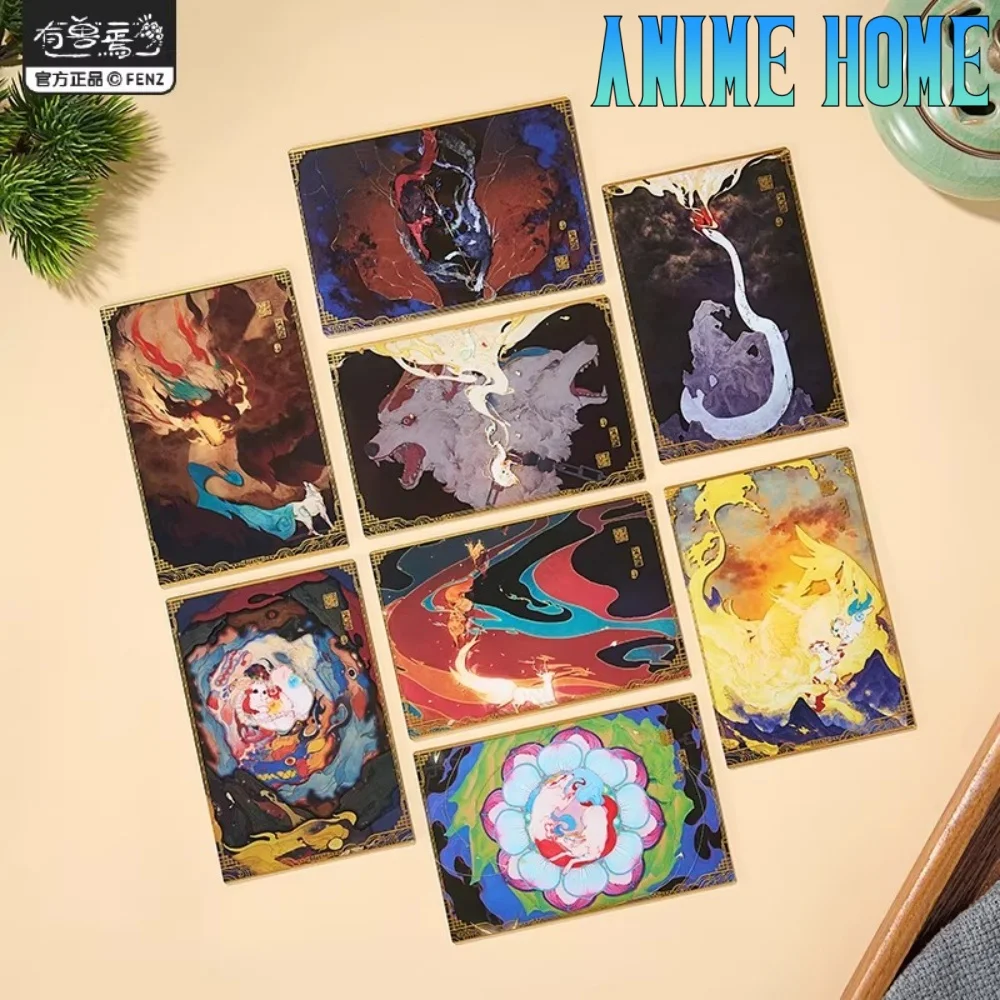 

Официальная коллекция акриловых карточек «Великолепные звери»: антикварный декор, аниме, косплей, оригинальный подарок