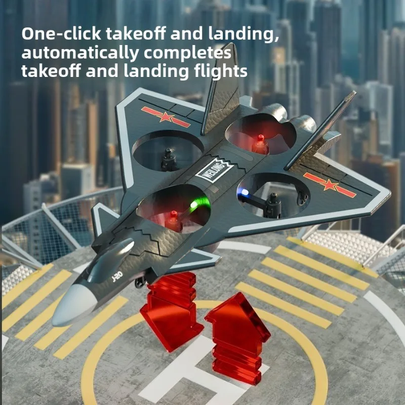 2.4GHz RC Plane Military Style Stunt Remote Control Aircraft High-Speed Easy To Fly RC Airplane Toy Kids Adults Birthday Gift
