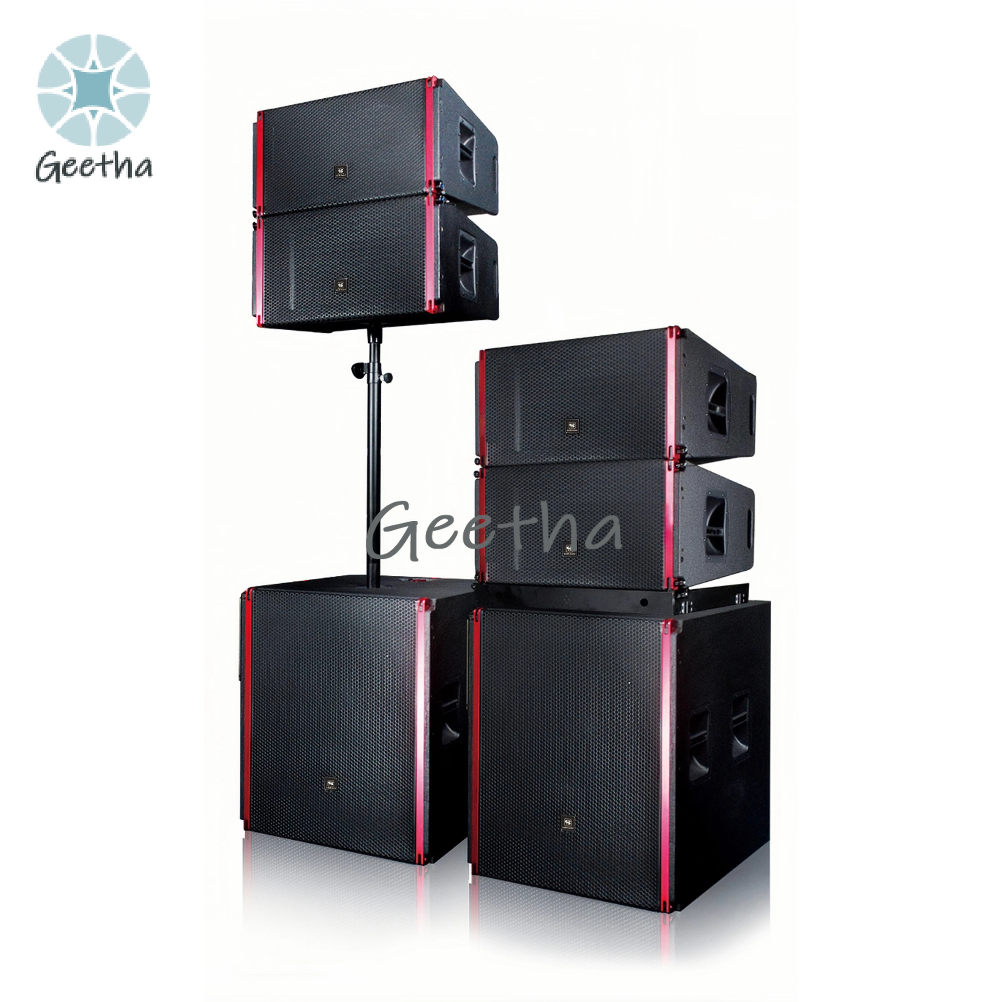 ST8 Single 12 Inch 2 Way  Professional Audio Stage Concert Rclf Speaker Line Array Speakers Sound System for Church