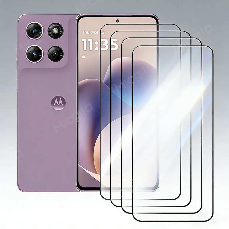 

Защитная пленка для экрана нового поколения для Moto G Stylus 2026, 2/3/4 шт., твердость 9H, без пузырьков, защита от царапин, передняя пленка